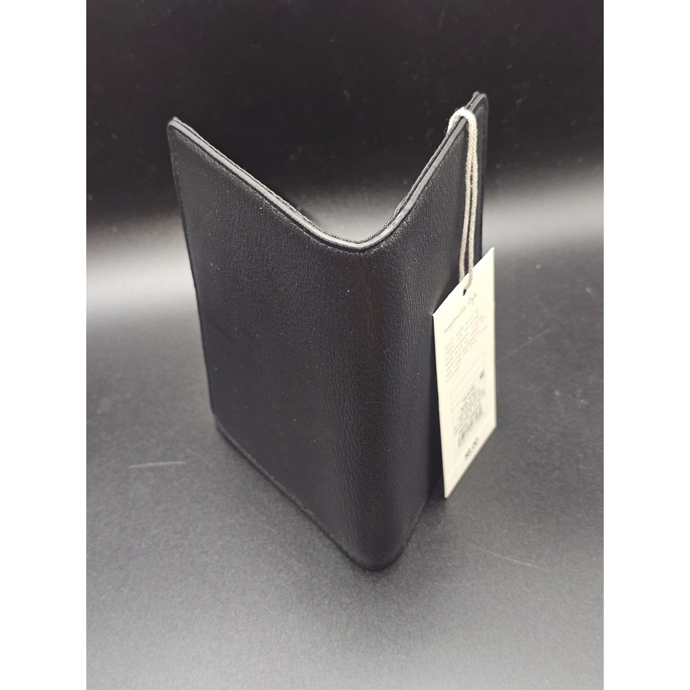 A New Day Black Pebbled Passport Wallet New With Tags - Picture 6 of 7